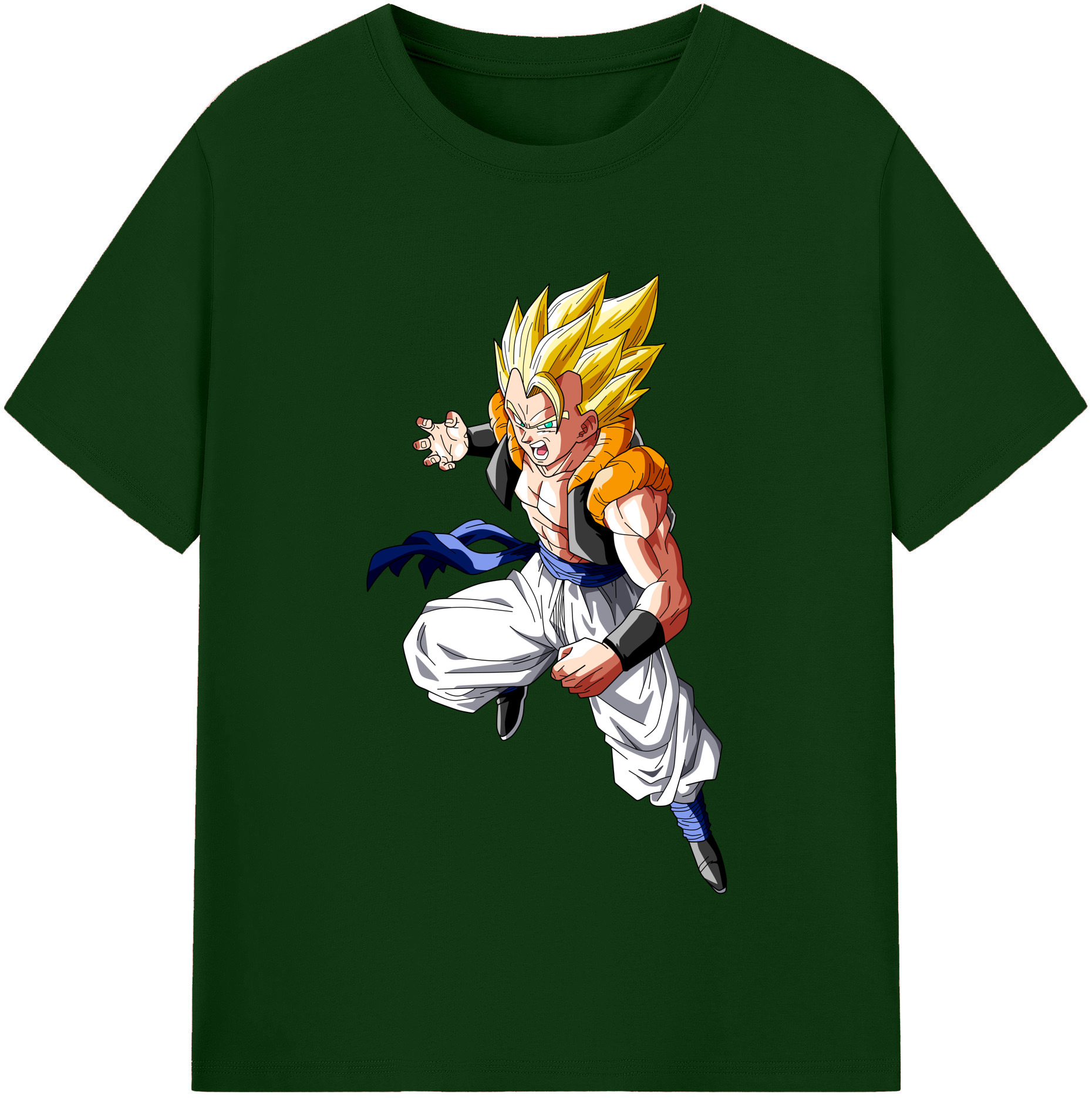 （画像用） ドラゴンボール ベジータ四世（Bejīta Yonsei）DRAGON BALL Vegeta IV 綿100％半袖Tシャツ（フロントプリント）